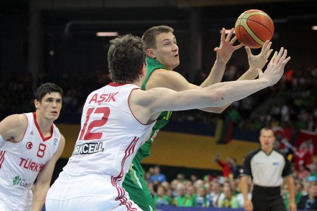 Trečias kartas nemelavo. Lietuva - Turkija 75:68