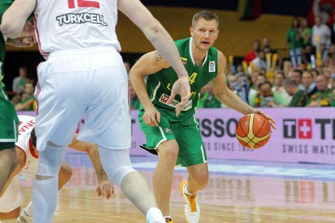 Trečias kartas nemelavo. Lietuva - Turkija 75:68