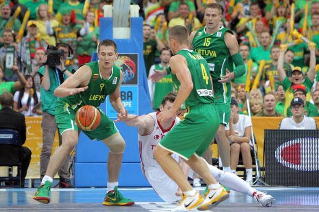 Trečias kartas nemelavo. Lietuva - Turkija 75:68