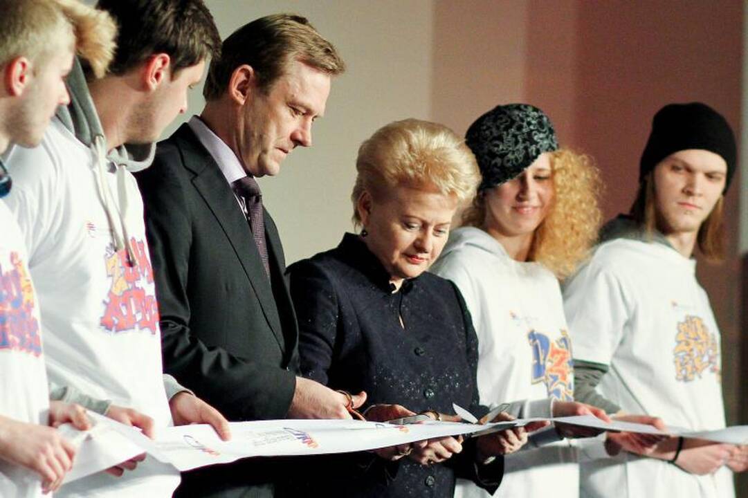 Prezidentė: lietuviai – skaitanti ir kūrybinga tauta
