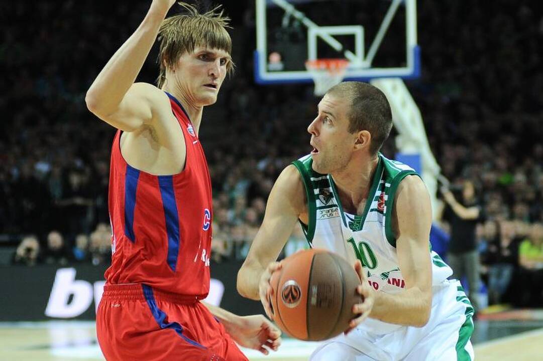 Žalgiriečiams taip ir nepavyko pavyti CSKA (74:87)