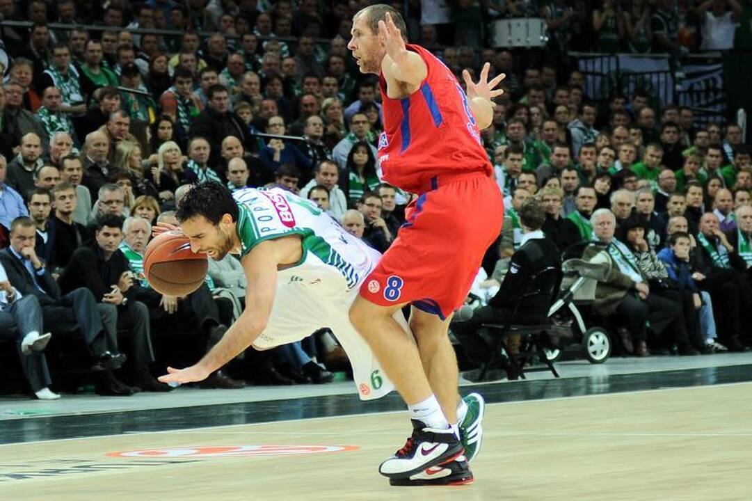 Žalgiriečiams taip ir nepavyko pavyti CSKA (74:87)