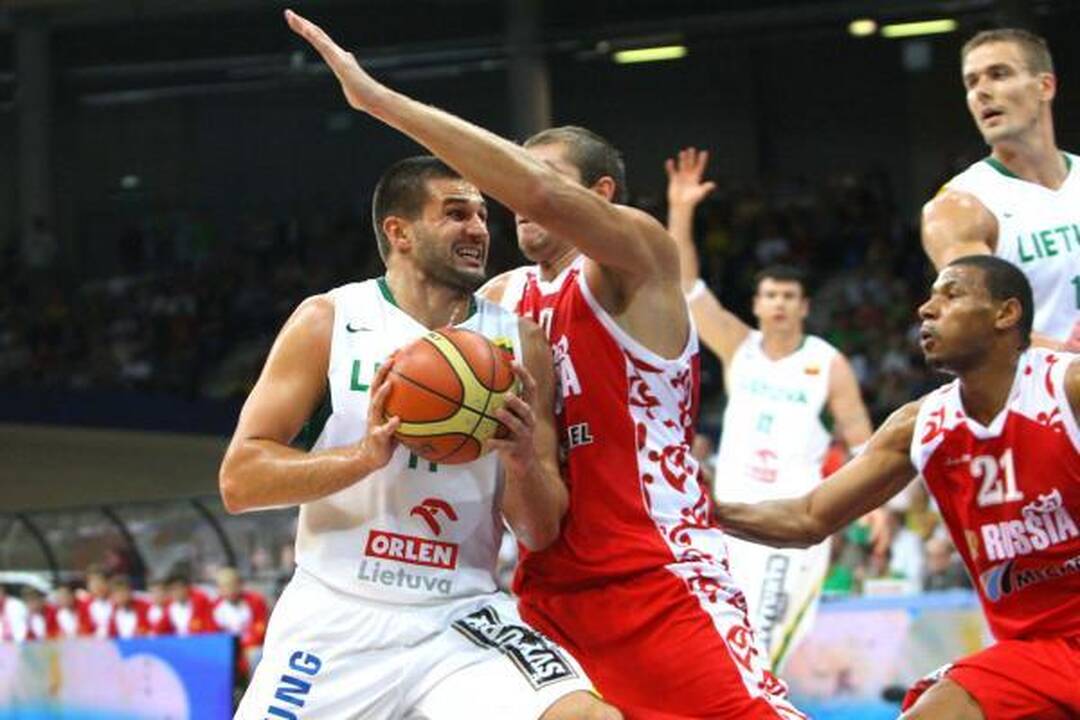 Lietuvos krepšininkai vėl įveikė Europos čempionus