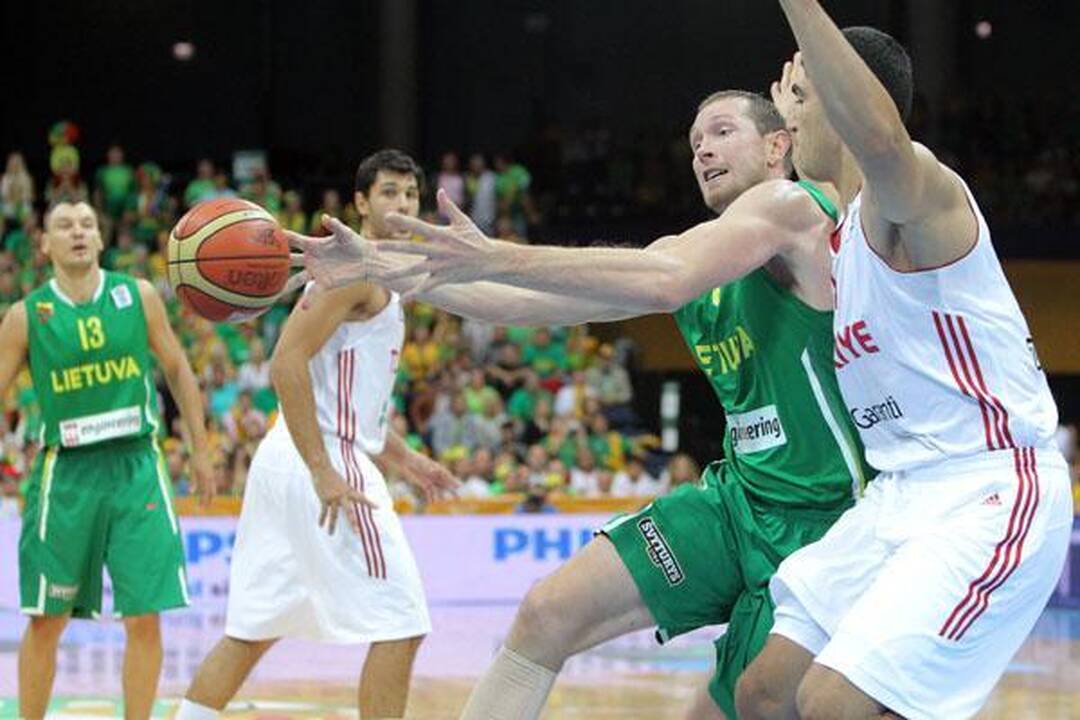Trečias kartas nemelavo. Lietuva - Turkija 75:68