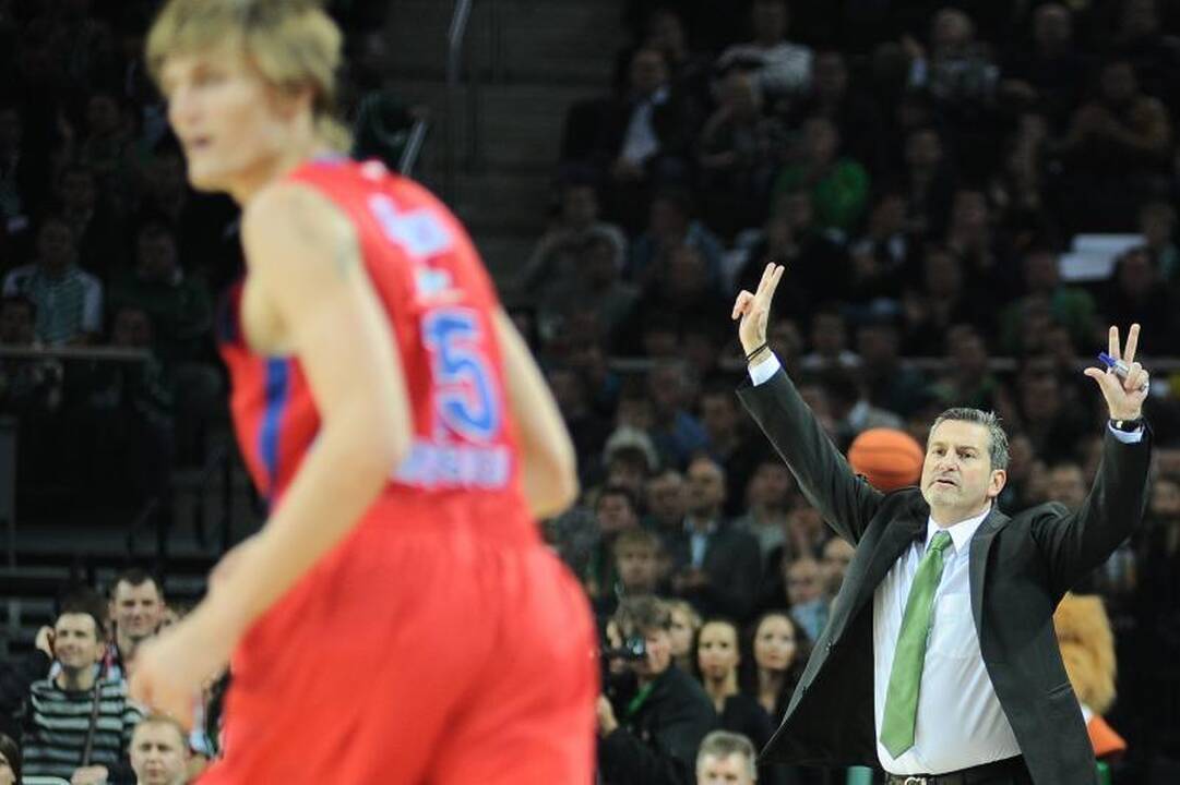 Žalgiriečiams taip ir nepavyko pavyti CSKA (74:87)
