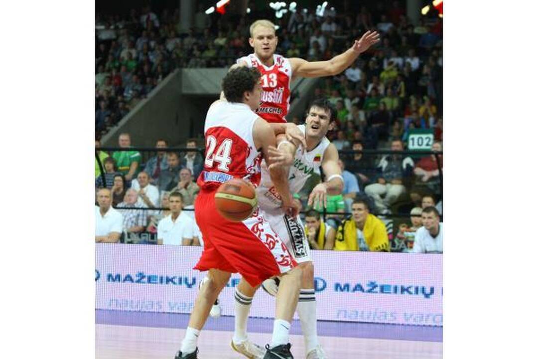 Lietuvos krepšininkai vėl įveikė Europos čempionus
