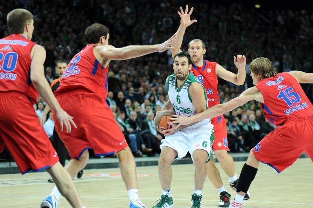 Žalgiriečiams taip ir nepavyko pavyti CSKA (74:87)