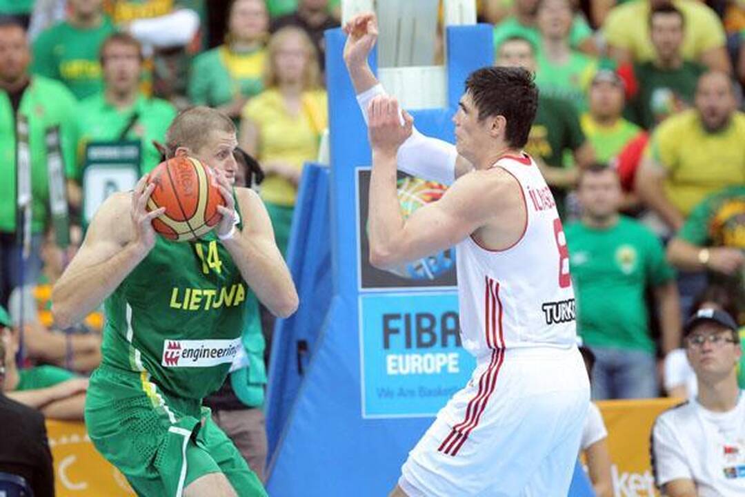 Trečias kartas nemelavo. Lietuva - Turkija 75:68