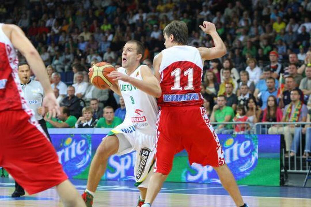 Lietuvos krepšininkai vėl įveikė Europos čempionus