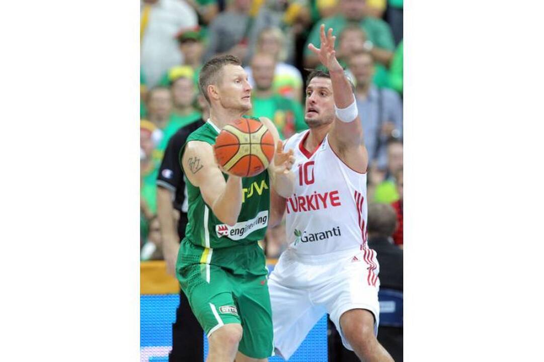 Trečias kartas nemelavo. Lietuva - Turkija 75:68