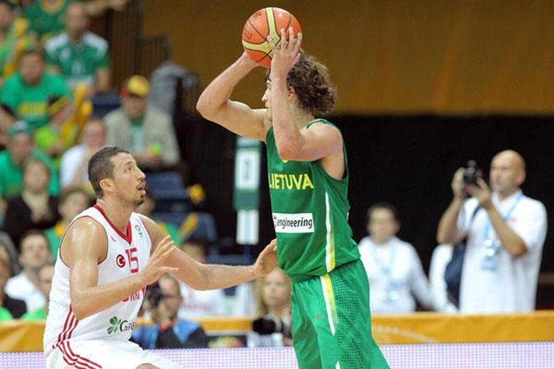 Trečias kartas nemelavo. Lietuva - Turkija 75:68