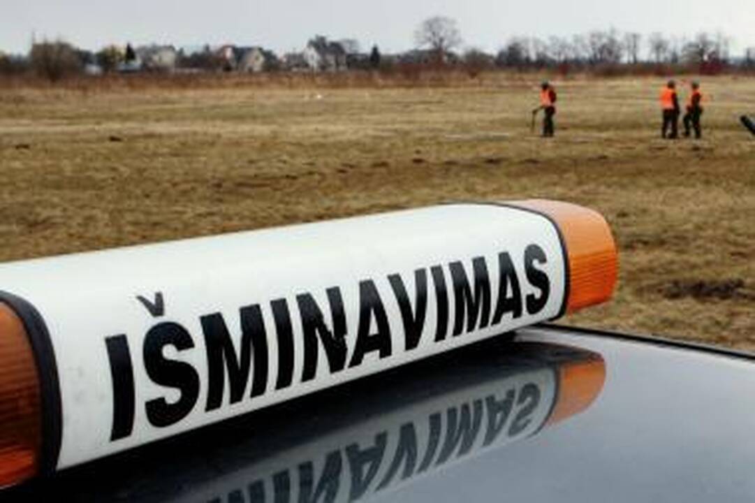 Pareigūnas Šyšos upėje rado trotilą