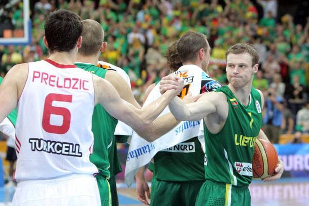 Trečias kartas nemelavo. Lietuva - Turkija 75:68