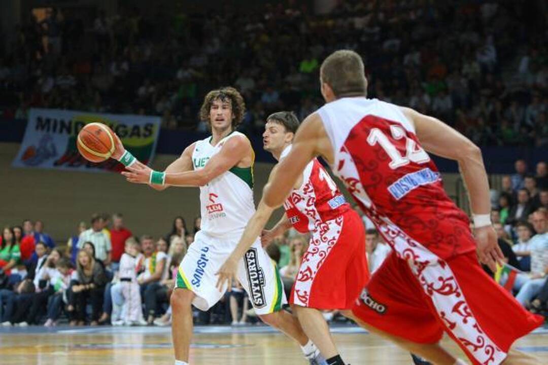 Lietuvos krepšininkai vėl įveikė Europos čempionus