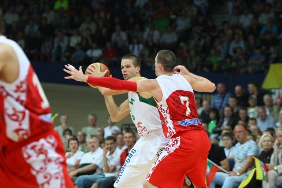 Lietuvos krepšininkai vėl įveikė Europos čempionus