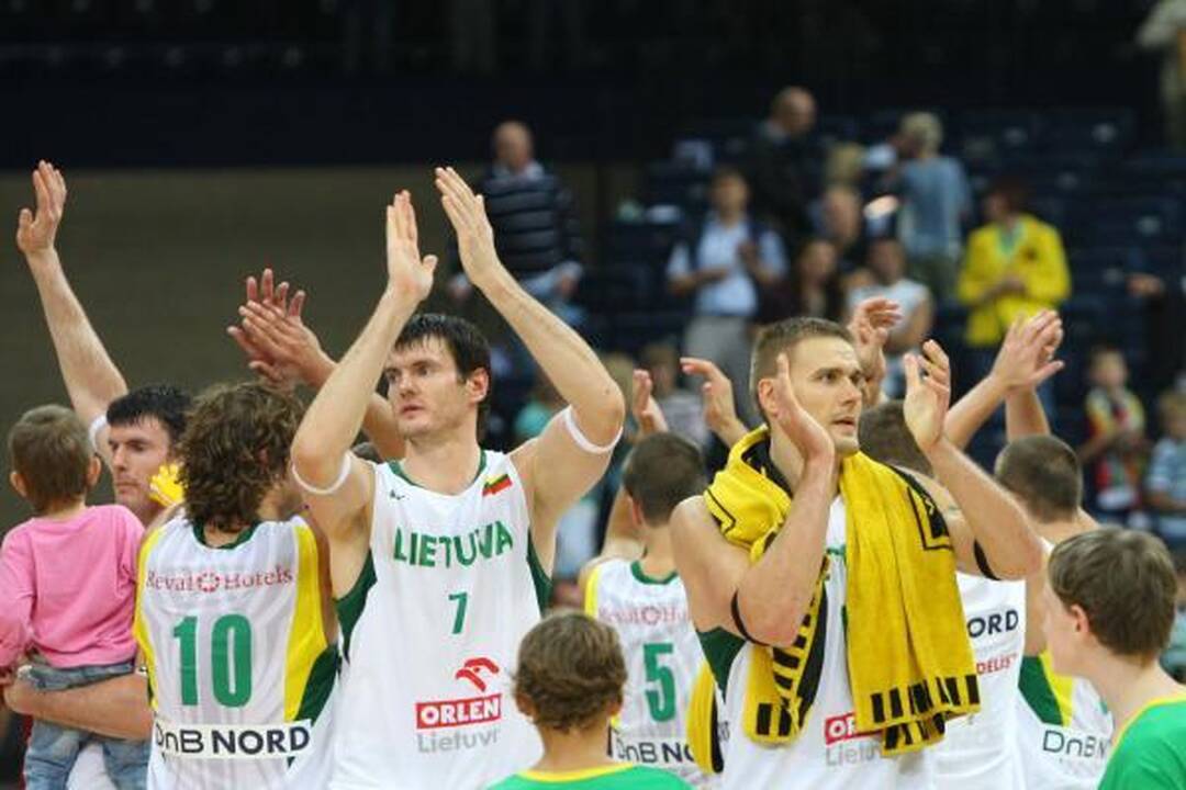 Lietuvos krepšininkai vėl įveikė Europos čempionus