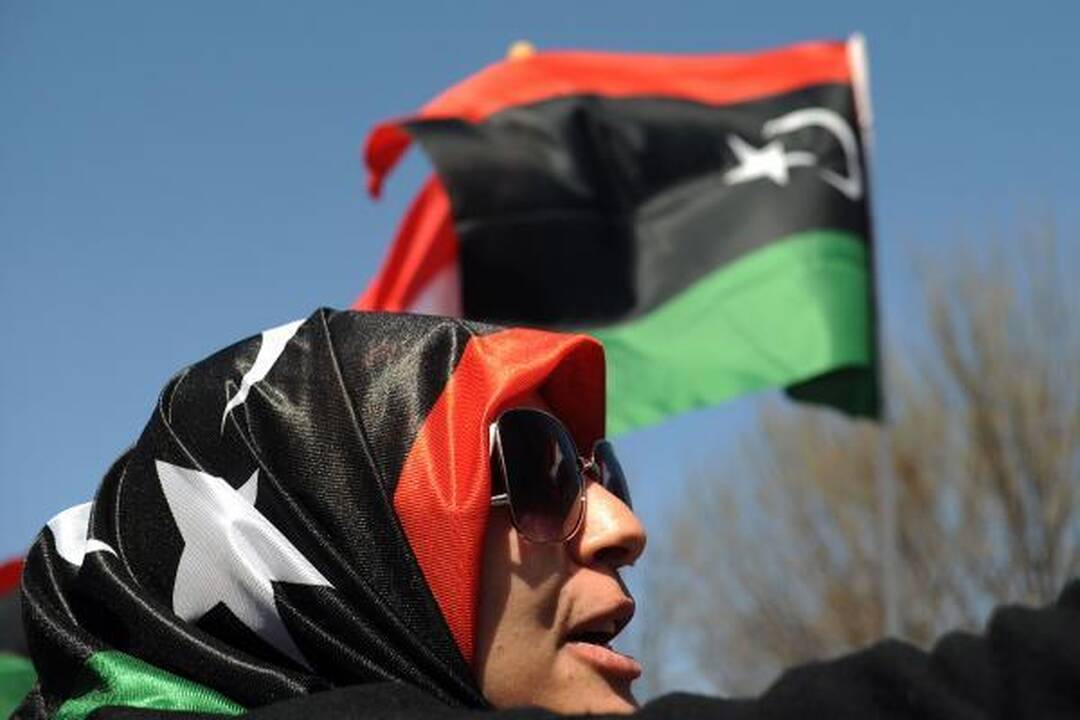 Smūgis M.Kadhafi rezidencijai sunaikino jo pajėgų štabą