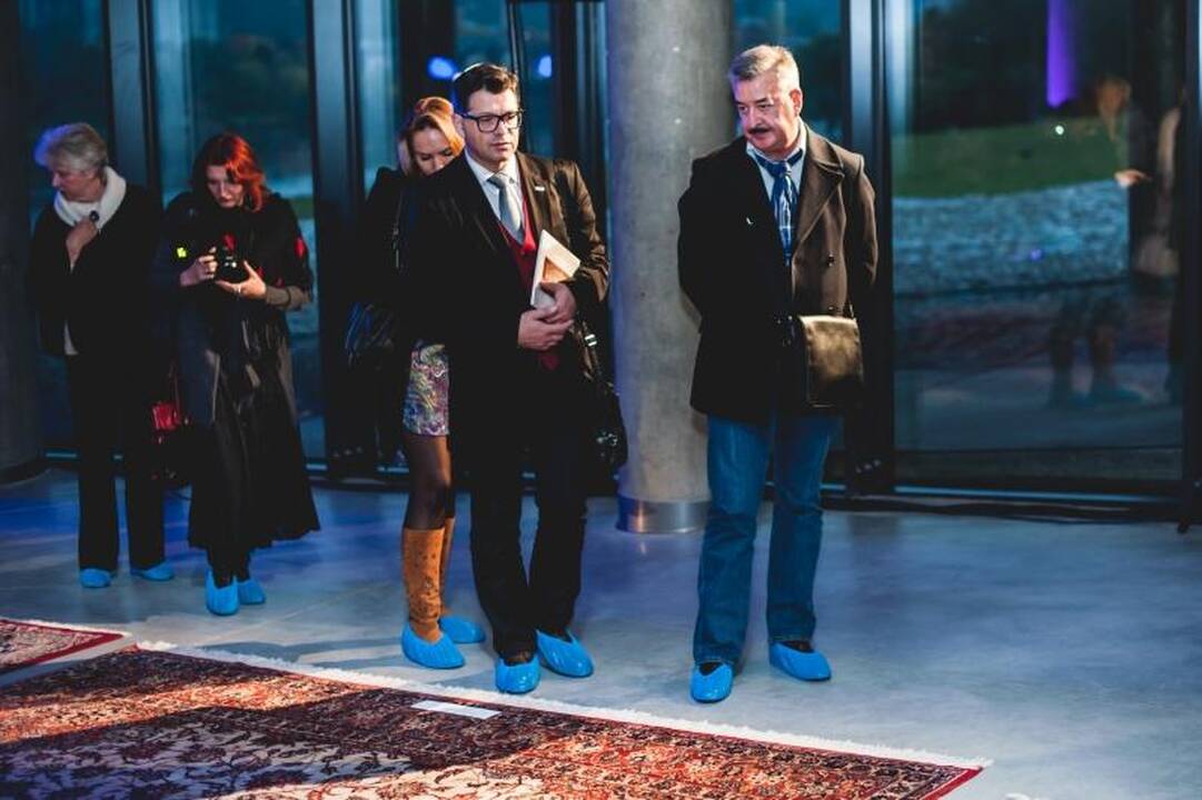 „Žalgirio“ arenoje duris atvėrė unikali persiškų kilimų paroda