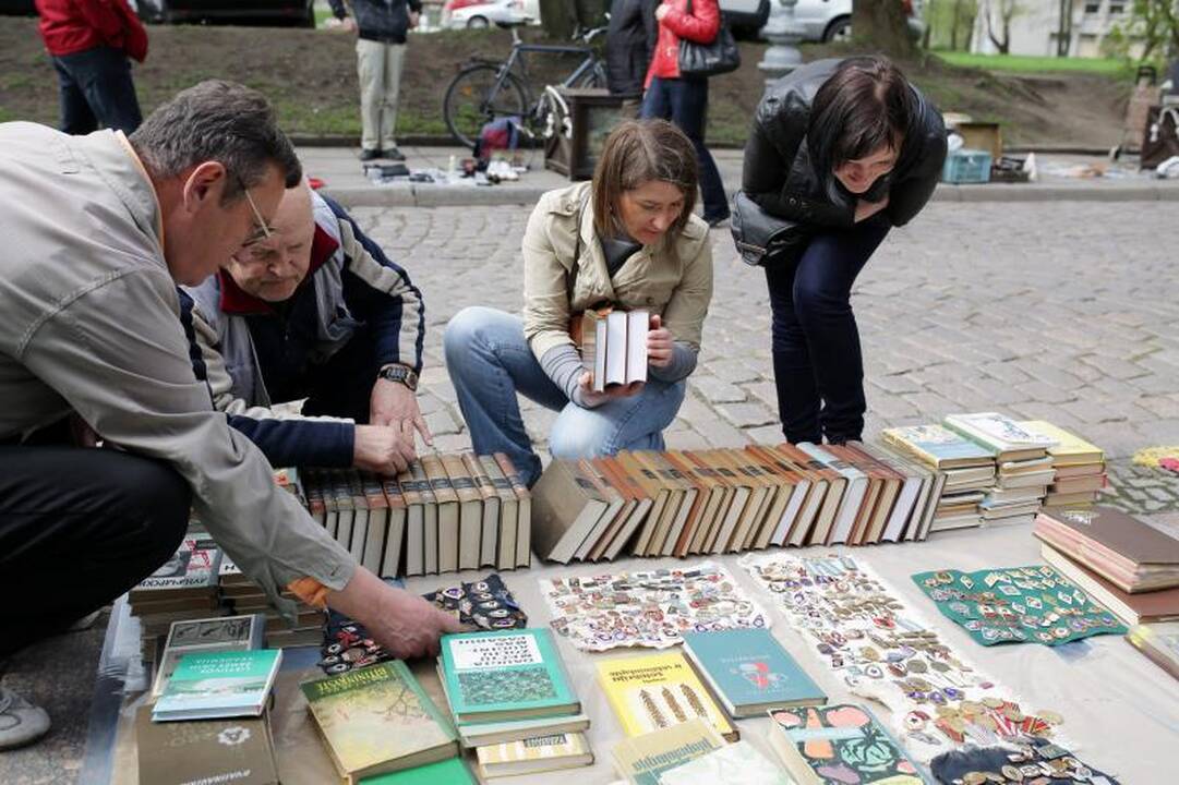 Klaipėdos senamiestyje atgimė blusų turgus