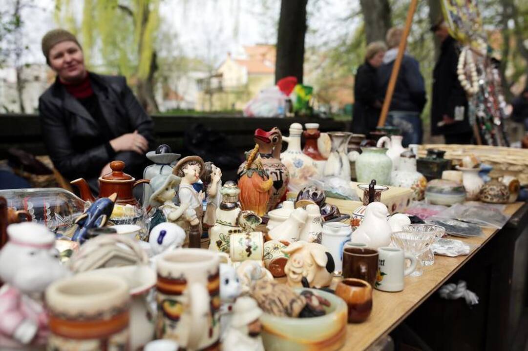 Klaipėdos senamiestyje atgimė blusų turgus