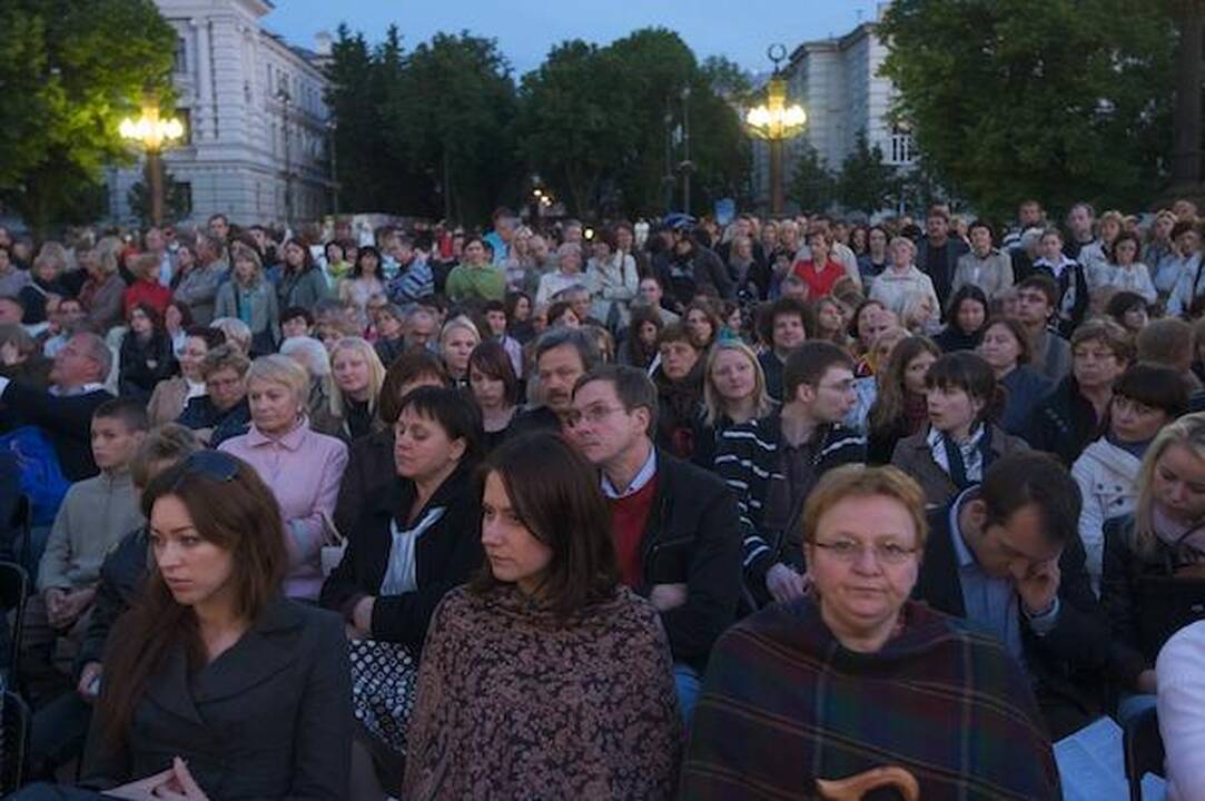 Vilniuje įvyko „Tebūnie naktis!”