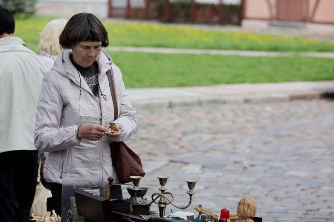Klaipėdos senamiestyje atgimė blusų turgus