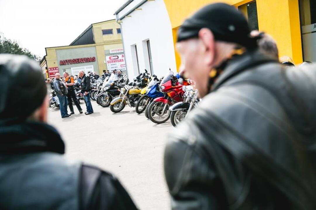 Baikerių sezono atidarymą Kaune aptemdė skaudžios avarijos