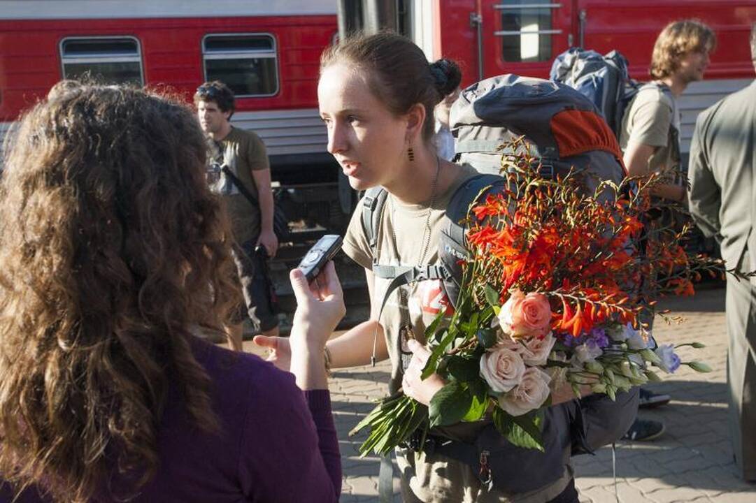 Į Vilnių grįžo tremtinių kapines tvarkę „Misijos Sibiras“ dalyviai