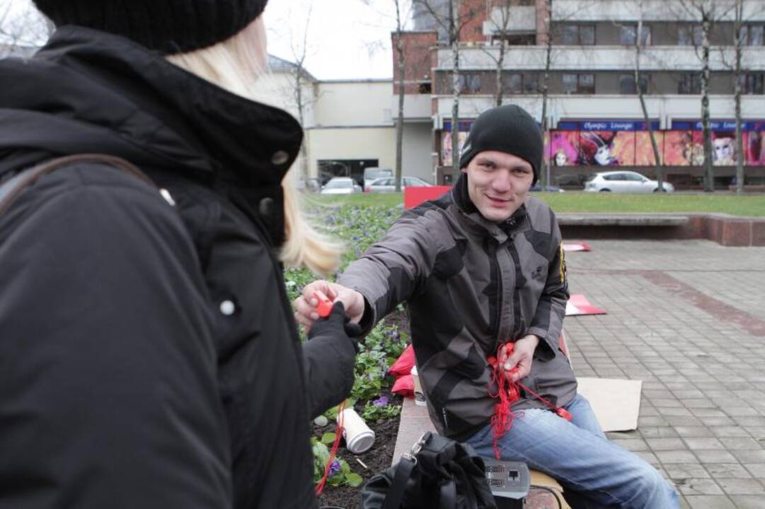 Klaipėdiečiai minėjo Pasaulinę AIDS dieną (atnaujinta)  