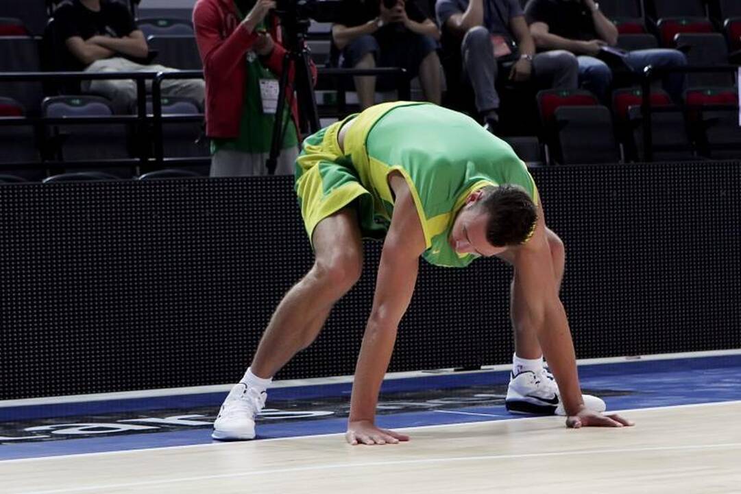 Rinktinė ruošiasi krikštui Klaipėdos arenoje