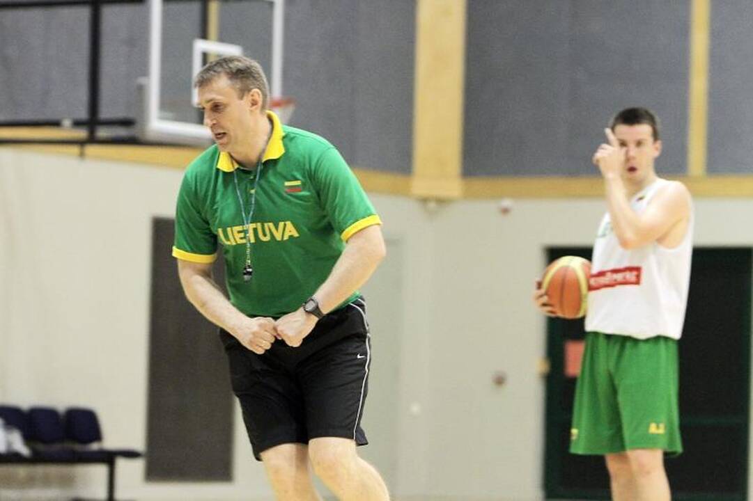 Krepšinio rinktinės kandidatai atvyko į pajūrį
