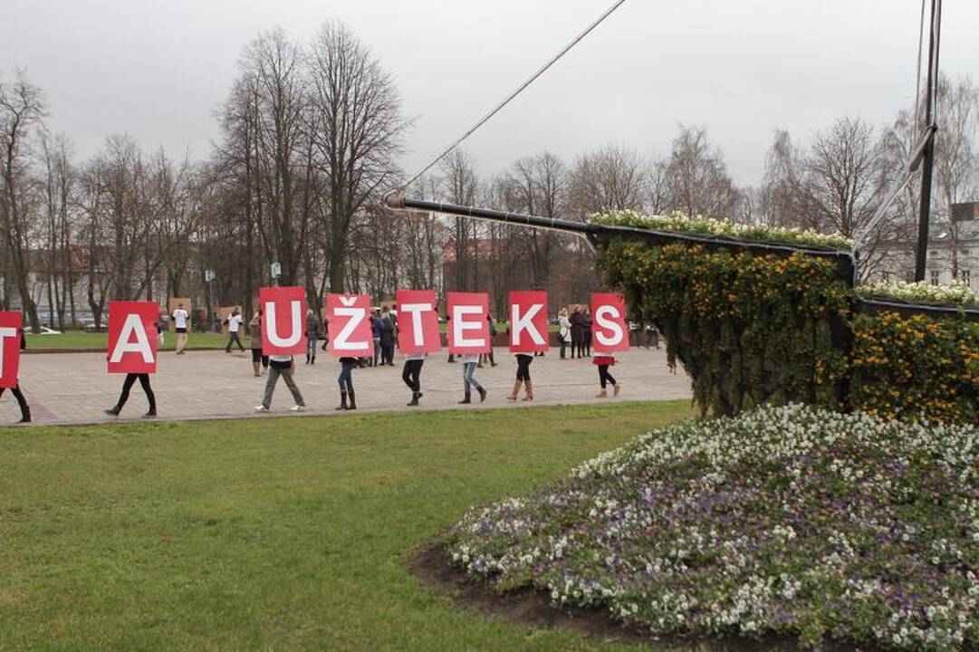 Klaipėdiečiai minėjo Pasaulinę AIDS dieną (atnaujinta)  