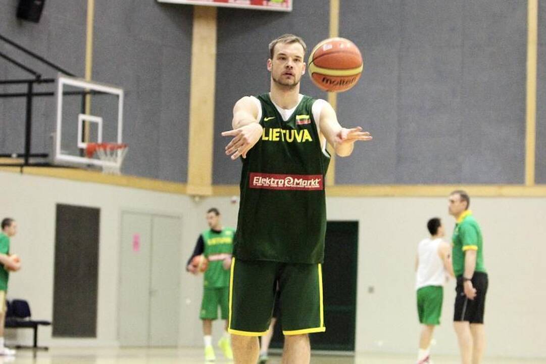 Krepšinio rinktinės kandidatai atvyko į pajūrį