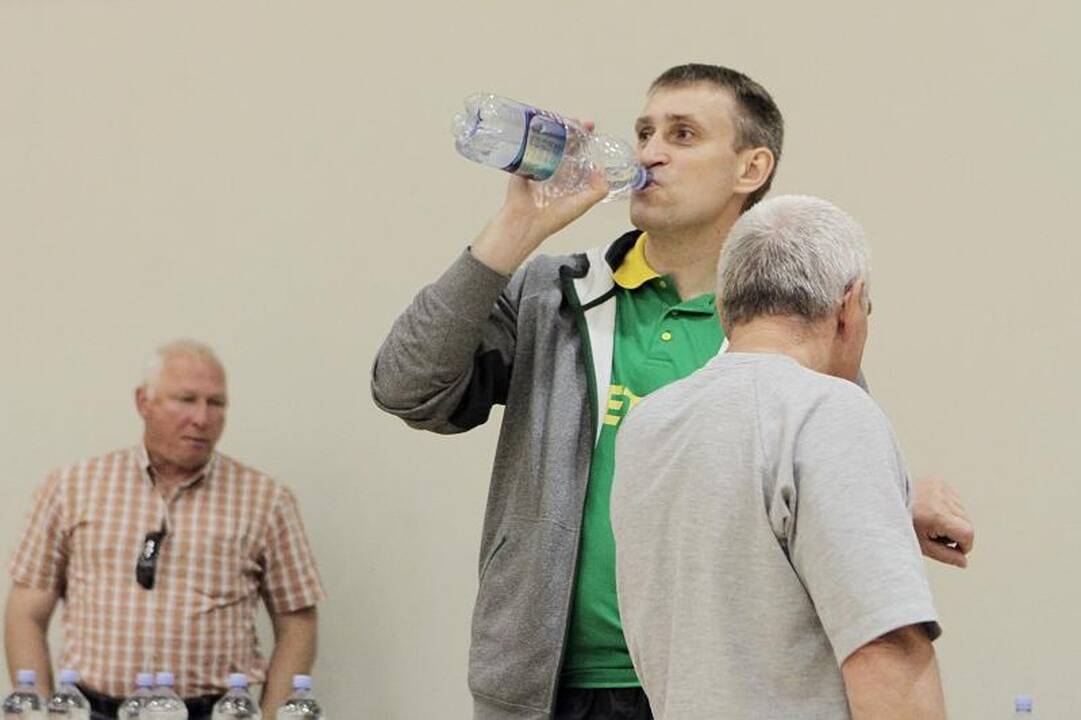 Krepšinio rinktinės kandidatai atvyko į pajūrį