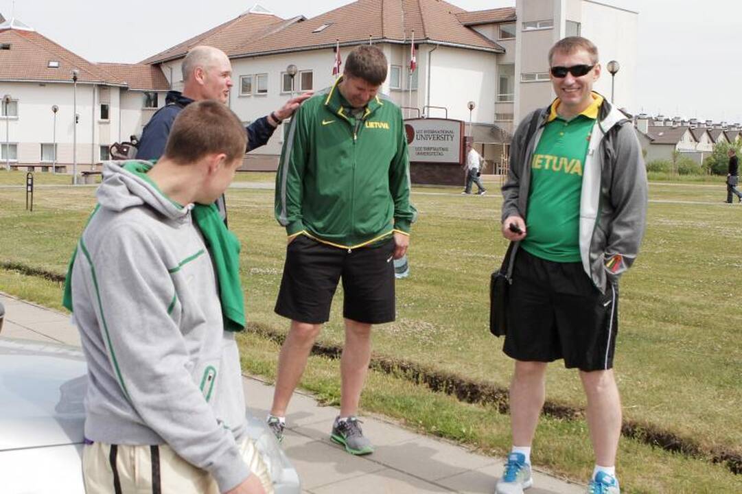 Krepšinio rinktinės kandidatai atvyko į pajūrį
