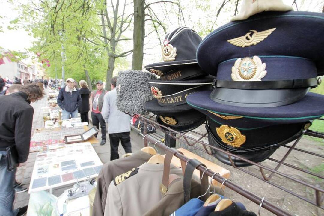 Klaipėdos senamiestyje vėl veikia blusų turgus