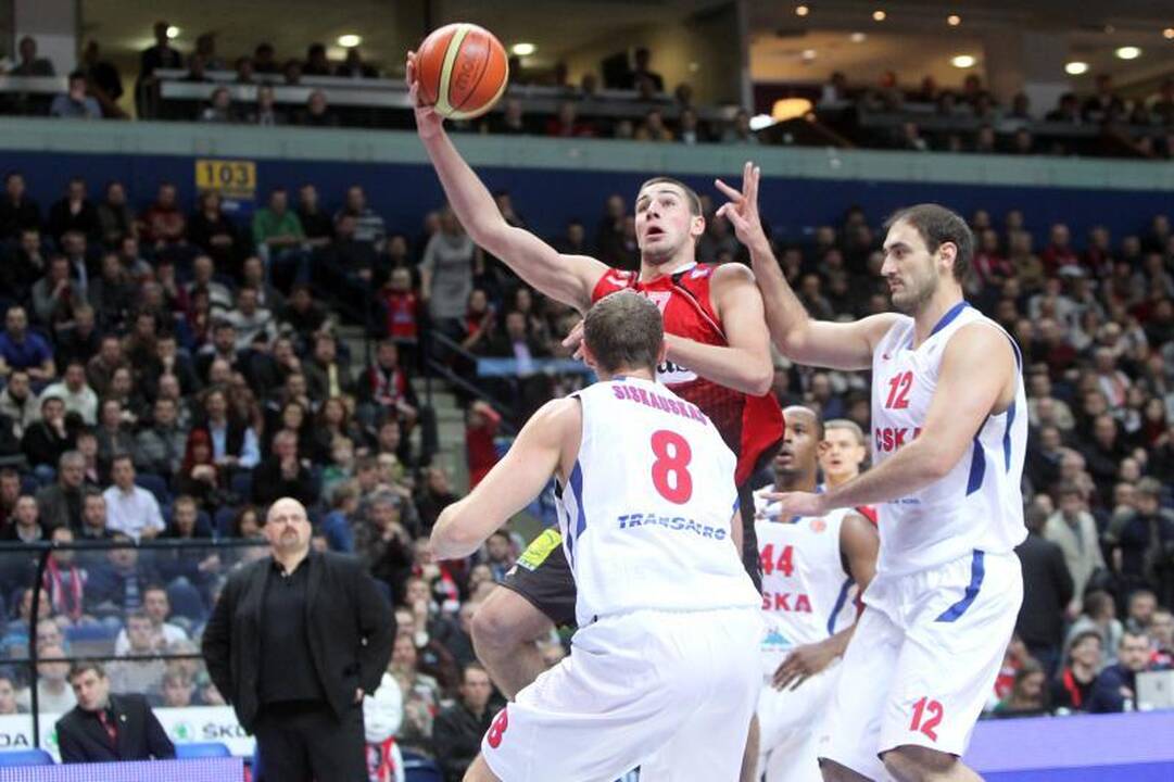 Vilniaus „Lietuvos rytas“ - Maskvos CSKA 67:84