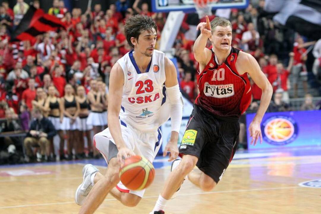 Vilniaus „Lietuvos rytas“ - Maskvos CSKA 67:84