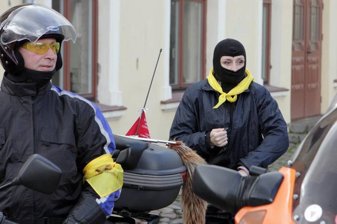 Pajūrio baikeriai kvietė į Pasaulinei širdies dienai skirtą šventę