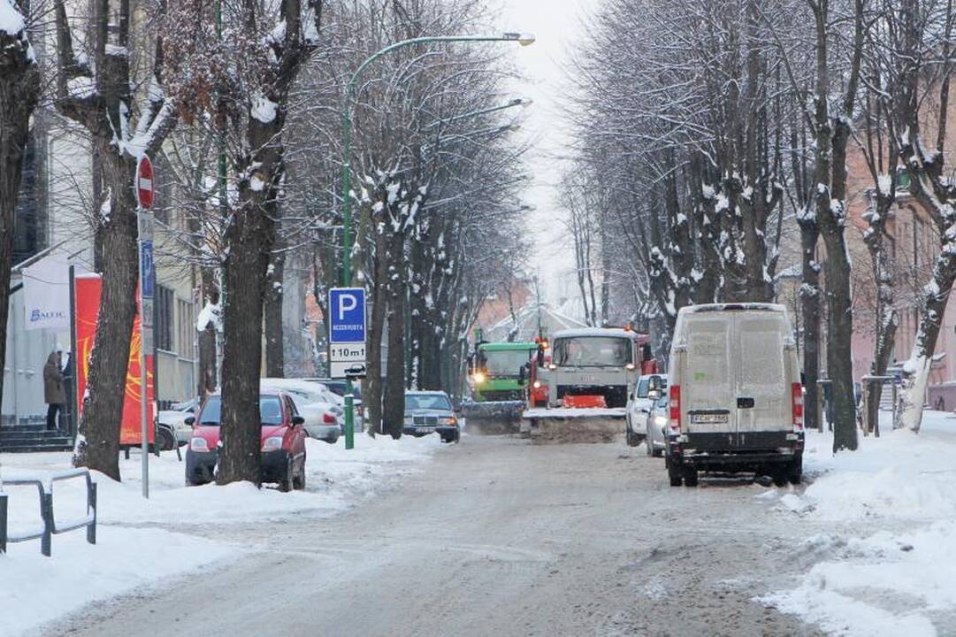 Kelininkai: gatvės bus kaip vasarą (papildyta 12.50 val.)