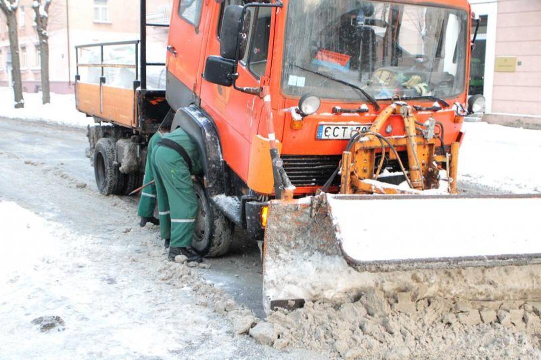 Kelininkai: gatvės bus kaip vasarą (papildyta 12.50 val.)