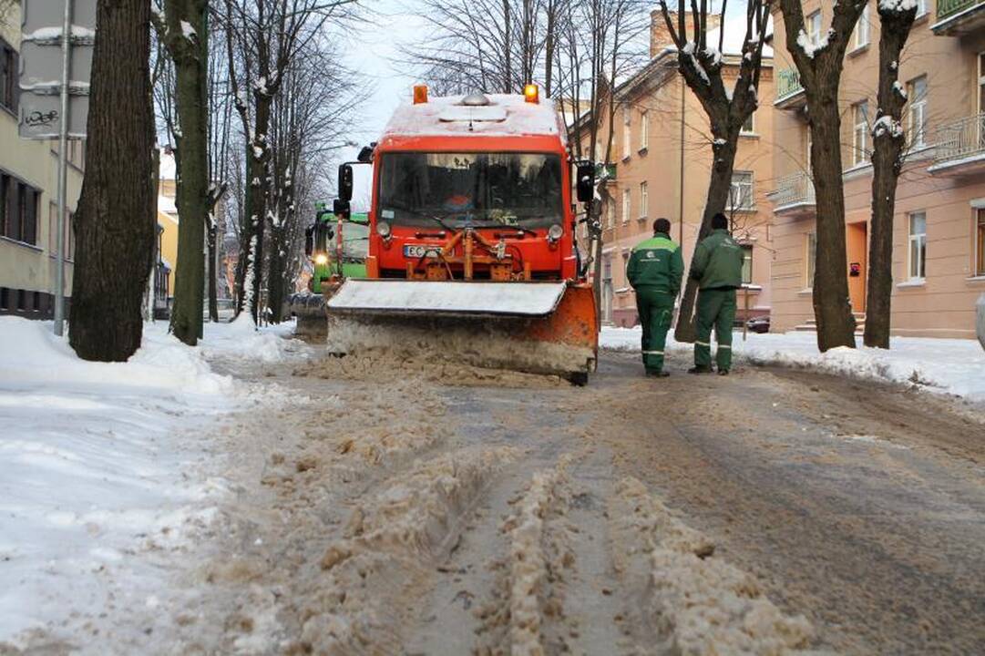Kelininkai: gatvės bus kaip vasarą (papildyta 12.50 val.)
