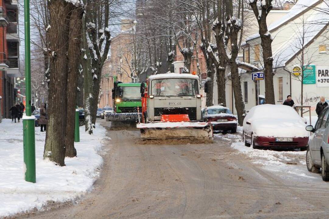 Kelininkai: gatvės bus kaip vasarą (papildyta 12.50 val.)