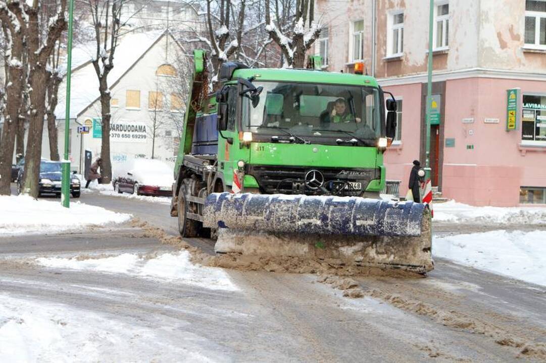Kelininkai: gatvės bus kaip vasarą (papildyta 12.50 val.)