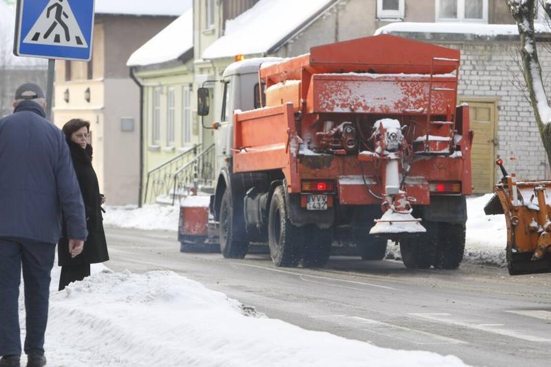 Kelininkai: gatvės bus kaip vasarą (papildyta 12.50 val.)