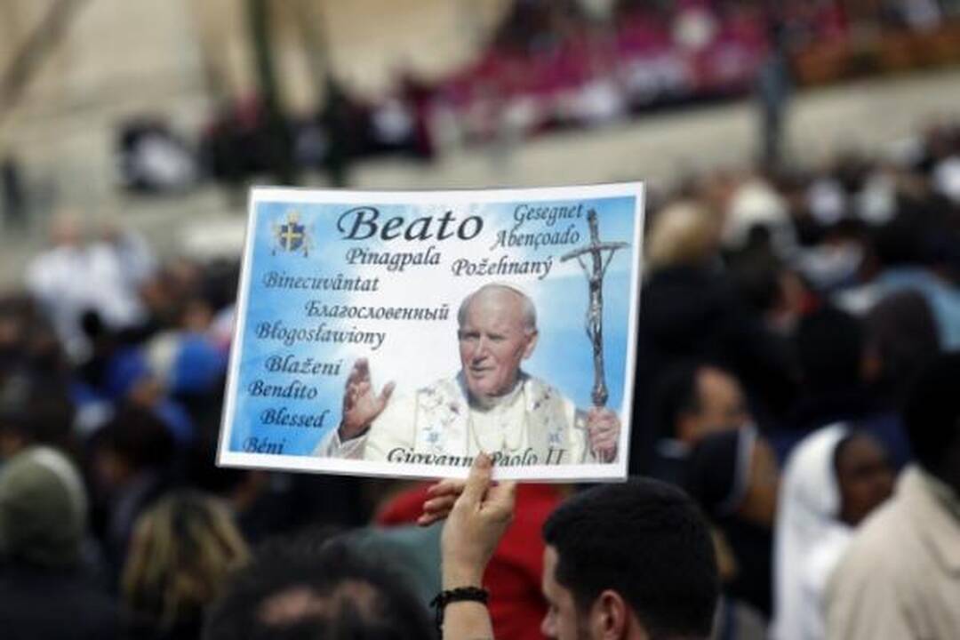 Jonas Paulius II paskelbtas palaimintuoju