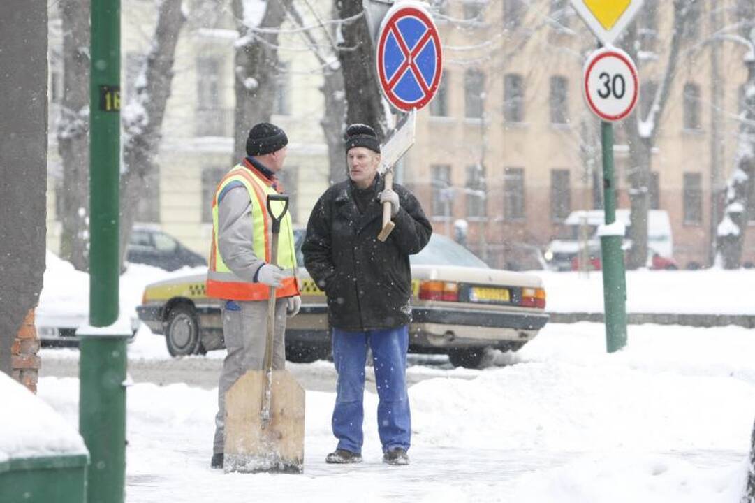 Kelininkai: gatvės bus kaip vasarą (papildyta 12.50 val.)