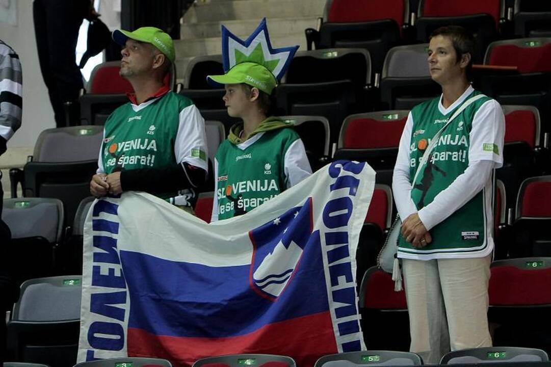 Klaipėdos arenoje - trečioji slovėnų pergalė 