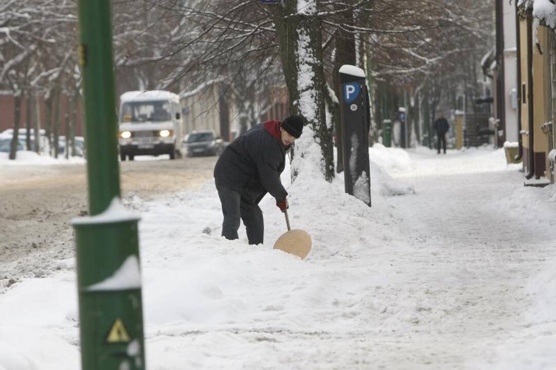 Kelininkai: gatvės bus kaip vasarą (papildyta 12.50 val.)