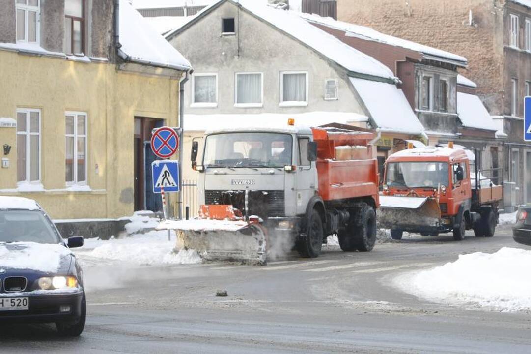 Kelininkai: gatvės bus kaip vasarą (papildyta 12.50 val.)